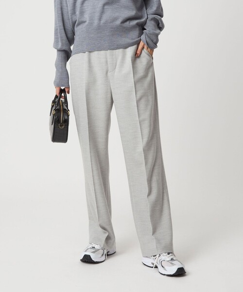 green label relaxing（グリーンレーベルリラクシング）の「［size SHORT/TALLあり］ウラキモウ ビューティー パンツ（その他パンツ・レディース・ブラック/ライトグレー/その他1/モカ・TALL/40/38/36/34/SHORT）」の20枚目の写真