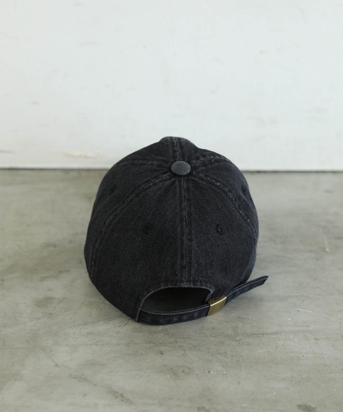 Gready Brilliant（グレディブリリアン）の「ＮＹ刺繍デニムＣＡＰ（キャップ・レディース・ブラック・FREE）」の3枚目の写真