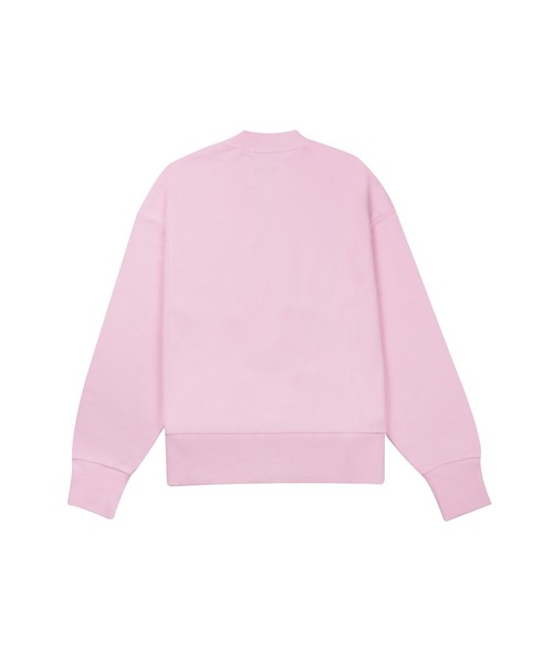MSGM(エムエスジーエム)の「MSGM スパンコールディテール スウェットシャツ(スウェット・レディース・ピンク/オフホワイト・S)」の3枚目の写真