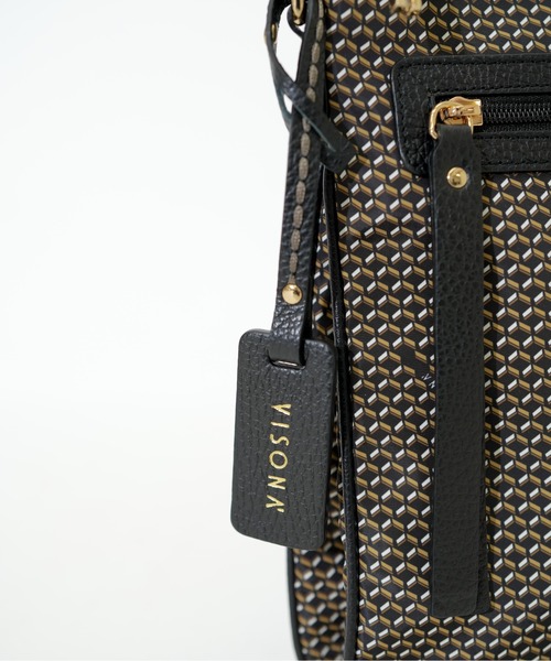 SAC'S BARJean（サックスバージーン）の「【VISONA/ヴィソナ】 SHOULDER BAG（ショルダーバッグ・レディース・グレイッシュベージュ/ブルー/レッド/ベージュ系その他・FREE）」の11枚目の写真