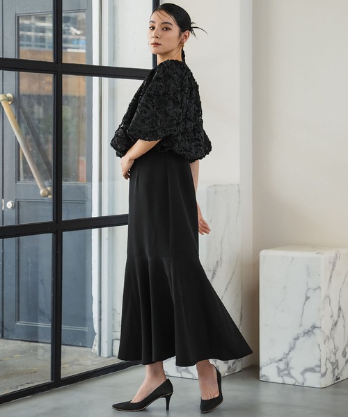 セール】コード刺繍バルーンボレロ マーメイド ドレス セット 結婚式