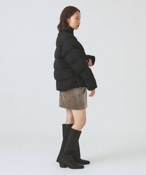 FRED PERRY(フレッドペリー)の「FRED PERRY / Raglan Sleeve Padded Jacket(ブルゾン・レディース・オフホワイト/ブラック・10)」の13枚目の写真