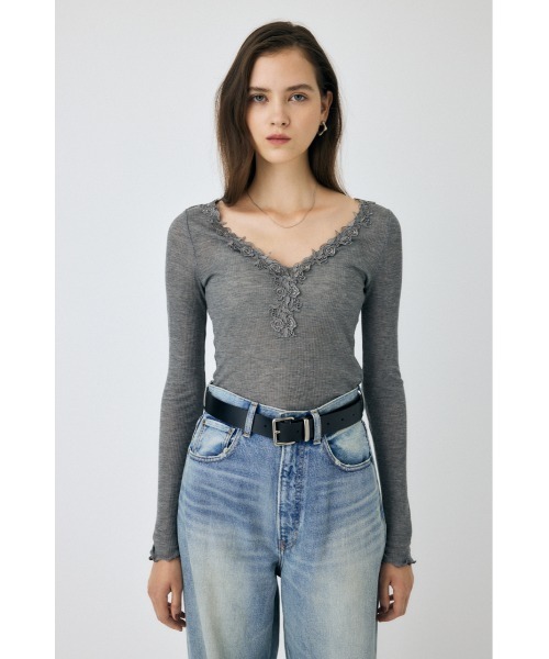 moussy ロンT MOUSSY | SOFT TOUCH ロンT (Tシャツ・カットソー(長袖) ) |SHEL'TTER