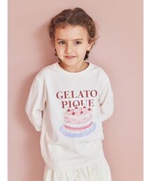 gelato pique（ジェラートピケ）の「【KIDS】ケーキワンポイントロンT（ルームウェア/パジャマ・キッズ）」