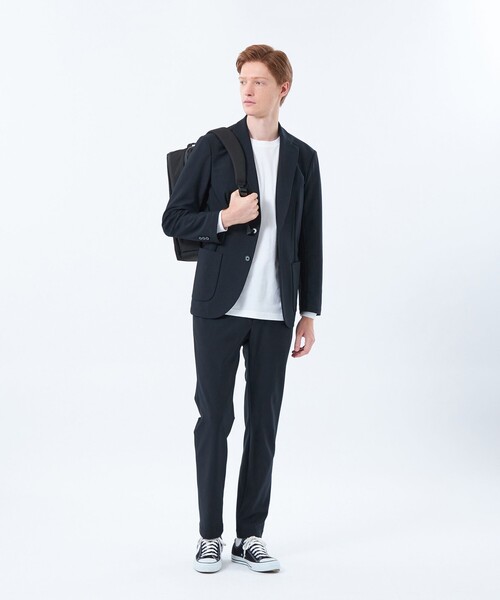 MACKINTOSH PHILOSOPHY(マッキントッシュ フィロソフィー)の「ブリテック イージージャケット ハイテンショントリコット(テーラードジャケット・メンズ・ブラック・40/38)」の3枚目の写真