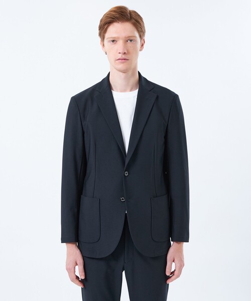 MACKINTOSH PHILOSOPHY(マッキントッシュ フィロソフィー)の「ブリテック イージージャケット ハイテンショントリコット(テーラードジャケット・メンズ・ブラック・40/38)」の4枚目の写真