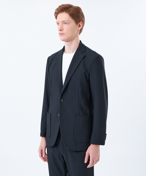 MACKINTOSH PHILOSOPHY(マッキントッシュ フィロソフィー)の「ブリテック イージージャケット ハイテンショントリコット(テーラードジャケット・メンズ・ブラック・40/38)」の5枚目の写真