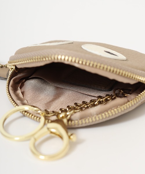 セール】おばけちゃん レザー マルチケースバッグチャーム