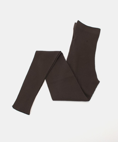 IENA(イエナ)の「RIBレギンス(レギンス/スパッツ・レディース・ブラウン/ブラック・38/36)」の8枚目の写真