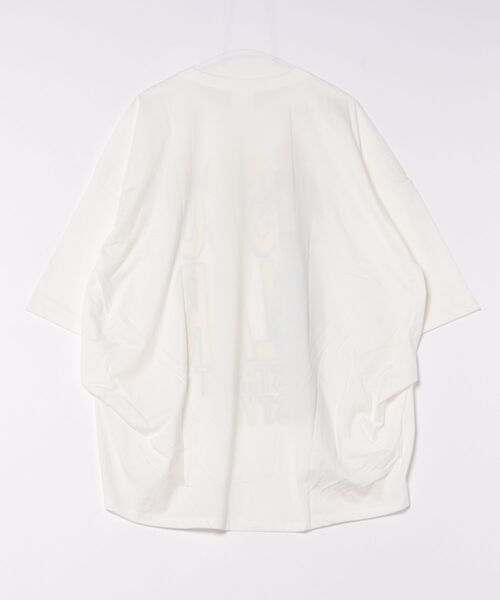 ScoLar（スカラー）の「ScoLar(スカラー) スカラースタイリング 女の子柄プルオーバー BIG Tシャツ（Tシャツ/カットソー・レディース・ブラウン/オフホワイト・MEDIUM）」の18枚目の写真