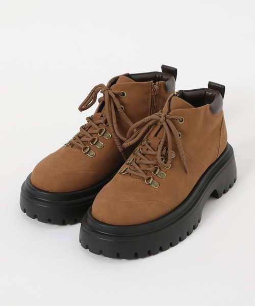 niko and...(ニコアンド)の「オリジナルトレックデザインシューズ(その他シューズ・レディース・キャメル/ブラック・MEDIUM/LARGE)」の7枚目の写真