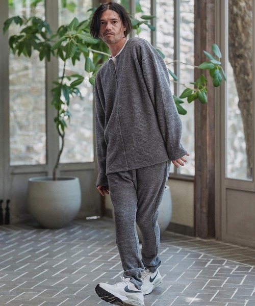 CAMBIO（カンビオ）の「mp14200-Big Waffle Knit saw Jodhpurs Pants ジョッパーズパンツ(A57225cmb)（その他パンツ・メンズ・キナリ/チャコール/ブラック・S/M/L）」の22枚目の写真
