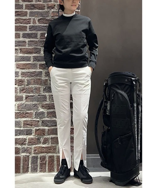 BRIEFING（ブリーフィング）の「【BRIEFING GOLF／ブリーフィングゴルフ】WS WR STRETCH CENTER STITCH SLIT PANTS（その他パンツ・レディース・ブラック/ベージュ/ホワイト・S/M）」の4枚目の写真