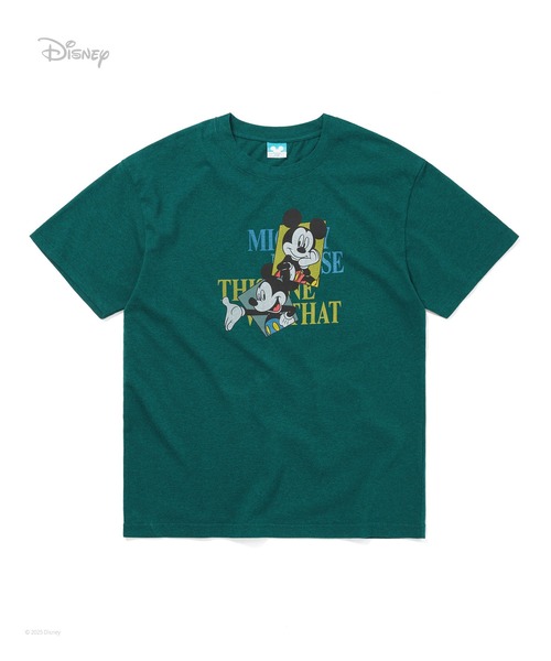 thisisneverthat(ディスイズネバーザット)の「TNT_Mickey_Frame Tee(Tシャツ/カットソー・メンズ・グリーン・S/M/L/XL)」の1枚目の写真