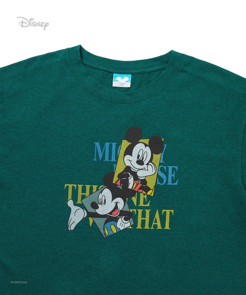 thisisneverthat(ディスイズネバーザット)の「TNT_Mickey_Frame Tee(Tシャツ/カットソー・メンズ・グリーン・S/M/L/XL)」の2枚目の写真
