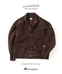 Champion（チャンピオン）の「CHAMPION / チャンピオン 別注 R/W エルボーパッチ スナップ カーディガン（カーディガン/ボレロ）」