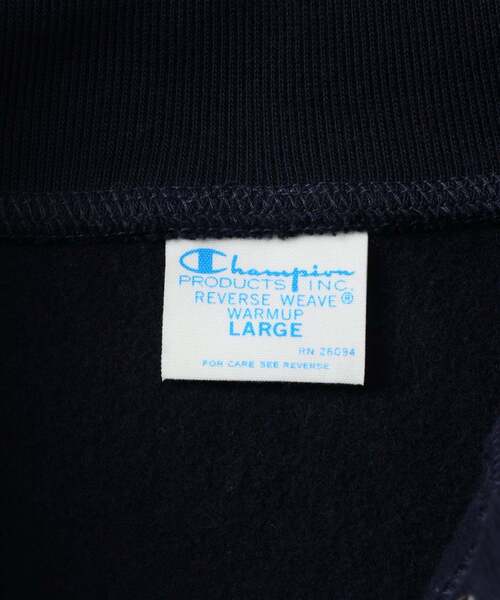 Champion（チャンピオン）の「CHAMPION / チャンピオン 別注 R/W エルボーパッチ スナップ カーディガン（カーディガン/ボレロ・メンズ・グレー/アイボリー/ブラウン/ネイビー・LARGE/X-LARGE）」の15枚目の写真
