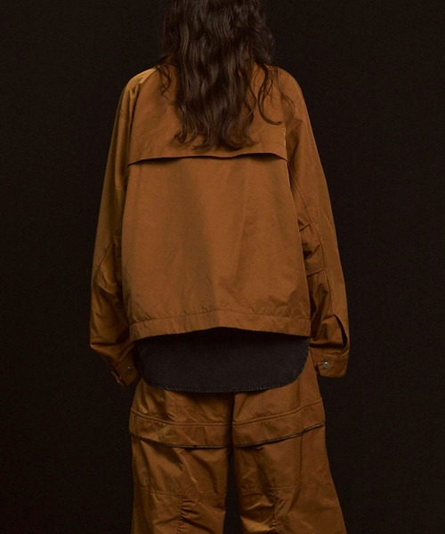 MAISON SPECIAL（メゾンスペシャル）の「《UNISEX》Prime-Over Multi Pocket Blouson/プライムオーバーマルチポケットブルゾン【MAISON SPECIAL/メゾンスペシャル】（ブルゾン・メンズ・ネイビー/キャメル/カーキ/グレイッシュベージュ・1/2）」の14枚目の写真