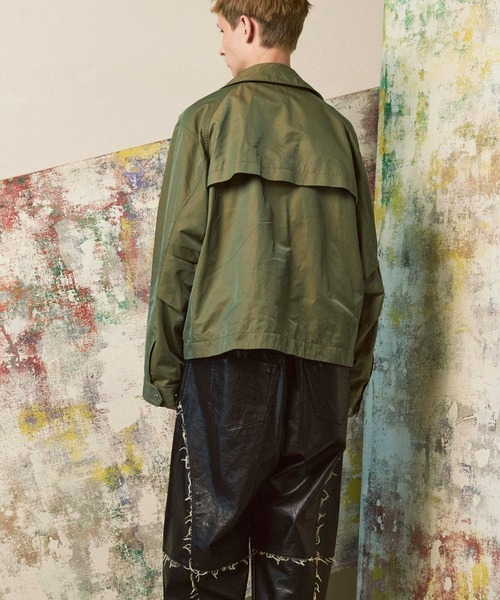 MAISON SPECIAL（メゾンスペシャル）の「《UNISEX》Prime-Over Multi Pocket Blouson/プライムオーバーマルチポケットブルゾン【MAISON SPECIAL/メゾンスペシャル】（ブルゾン・メンズ・ネイビー/キャメル/カーキ/グレイッシュベージュ・1/2）」の20枚目の写真