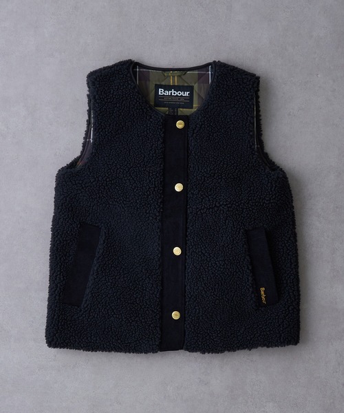 Barbour ボアダウンベスト ブラック Barbour/バブアー】ボアベスト｜LOGEMENT DE CLAIRE（ロジュモンド