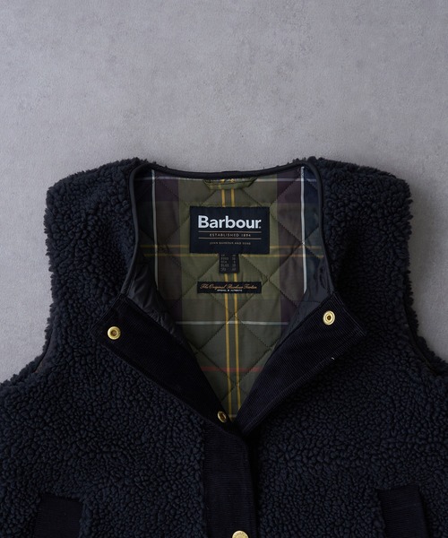 Barbour（バブアー）の「【Barbour】barbour dulsie liner / LLI0016（ベスト・レディース・ブラック/アイボリー/オリーブ・10/12）」の18枚目の写真