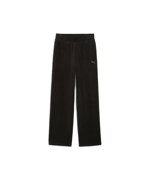 PUMA(プーマ)の「PUMA プーマ ウィメンズ ESS ELEVATED ベロア リブ ストレートレッグ パンツ(その他パンツ・レディース・パープル系その他7/オフホワイト/ブラック・MEDIUM/SMALL/LARGE/X-LARGE)」の9枚目の写真