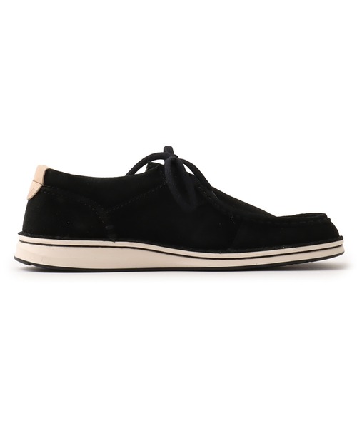 BIRKENSTOCK(ビルケンシュトック)の「BIRKENSTOCK PASADENA LEVE BLACK / ビルケンシュトック パサデナ スウェード ブラック(モカシン/デッキシューズ・メンズ・ブラック・26.0cm/26.5cm/27.0cm/28.0cm/28.5cm)」の5枚目の写真