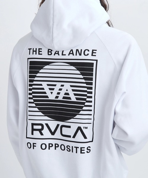 RVCA（ルーカ）の「RVCA メンズ BRINDER HD パーカー 【2025年秋冬モデル】 @autumn/ルーカバックプリントプルオーバーパーカー・フーディー（パーカー・メンズ・ヘザーグレー/グリーン系その他/ホワイト系その他/ホワイト・SMALL/MEDIUM/LARGE/X-LARGE）」の8枚目の写真