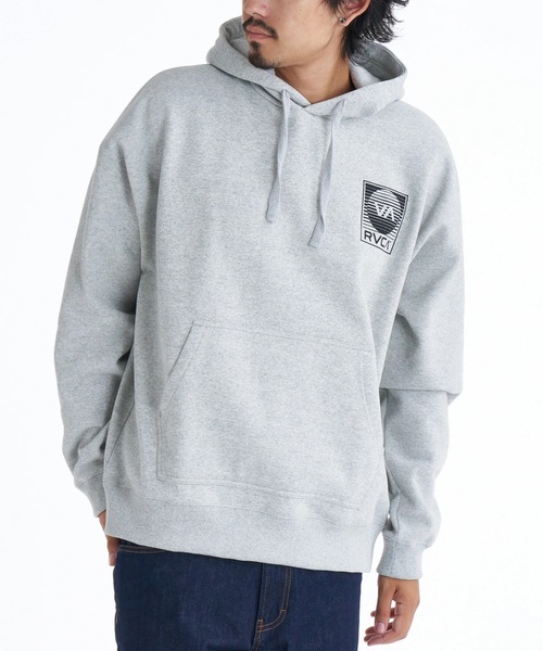 RVCA（ルーカ）の「RVCA メンズ BRINDER HD パーカー 【2025年秋冬モデル】 @autumn/ルーカバックプリントプルオーバーパーカー・フーディー（パーカー・メンズ・ヘザーグレー/グリーン系その他/ホワイト系その他/ホワイト・SMALL/MEDIUM/LARGE/X-LARGE）」の12枚目の写真