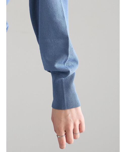 Te chichi（テチチ）の「ポケットデザインクルーネックカーディガン（カーディガン/ボレロ・レディース・チャコールグレー/ブラック/ピンク/ブルー・F）」の20枚目の写真