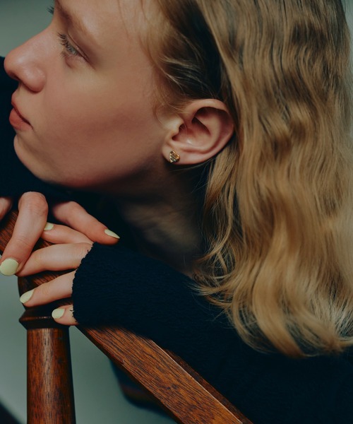 GOLDY（ゴールディ）の「ルーカス ハート ID プレート ピアス（ピアス（両耳用）・レディース・シルバー/ゴールド/シルバー系その他/ゴールド系その他・FREE）」の13枚目の写真