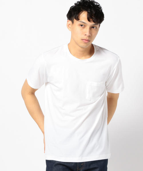 SHIPS(シップス)の「MXP: "マキシフレッシュ(R) プラス" ショートスリーブ カットソー(Tシャツ/カットソー・メンズ・ホワイト/ダークグレー/ネイビー/グレー・LARGE/MEDIUM/X-LARGE)」の1枚目の写真