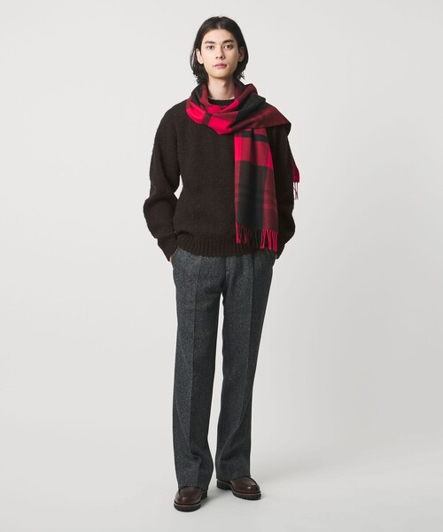 セール】＜LAURENCE J. SMITH＞ シェットランド クルーネック ニット