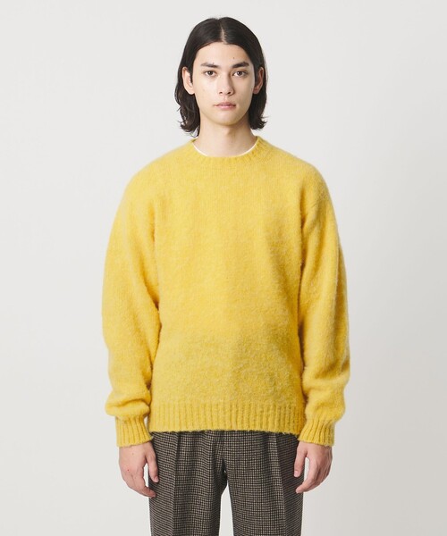 LAURENCE J. SMITH＞ シェットランド クルーネック ニット（ニット