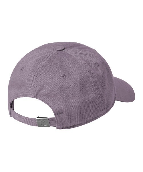 Carhartt WIP（カーハートダブリューアイピー）の「Carhartt WIP W' MADISON LOGO CAP（カーハートワークインプログレス ウィメンズ マディソン ロゴキャップ）（キャップ・メンズ・パープル系・ONE SIZE）」の3枚目の写真