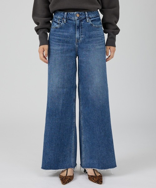 RED CARD TOKYO（レッドカード）の「【RED CARD/レッドカード】Maverick ワイドフレアーパンツデニム（デニムパンツ・レディース・ブルー・25/23/24/22）」の19枚目の写真