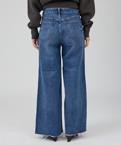 RED CARD TOKYO（レッドカード）の「【RED CARD/レッドカード】Maverick ワイドフレアーパンツデニム（デニムパンツ・レディース・ブルー・25/23/24/22）」の21枚目の写真