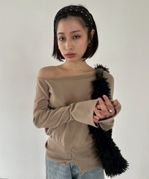 DRWCYS | フロントボタンハイゲージニット(ニット/セーター)