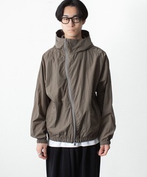 ATTACHMENT（アタッチメント）の「NYタフタ フーデット トラックジャケット / NY TAFFETA HOODED TRACK JKT（ブルゾン）」