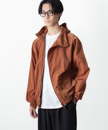 ATTACHMENT（アタッチメント）の「NYタフタ フーデット トラックジャケット / NY TAFFETA HOODED TRACK JKT（ブルゾン）」