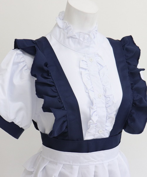 OSYAREVO(オシャレボ)の「コスプレ メイド クリスマス X-mas(コスチューム/パーティーグッズ・レディース・ネイビー・ONESIZE)」の13枚目の写真