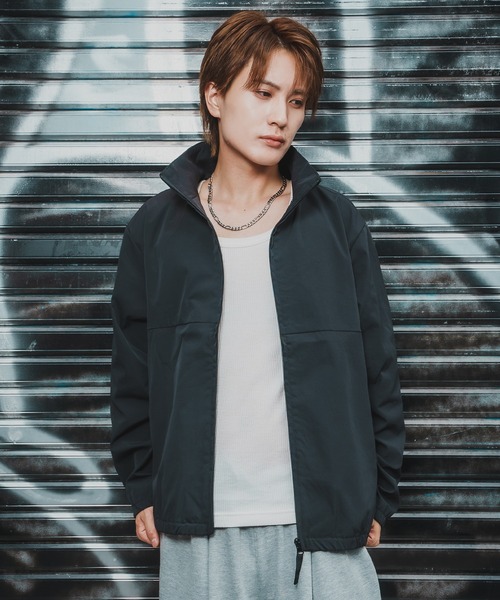 SIDEWAY STANCE（サイドウェイスタンス）の「【SIDEWAY STANCE】ポリワッシャー ブルゾン（ブルゾン・メンズ・カーキ/ブラック・SMALL/MEDIUM/LARGE/X-LARGE）」の14枚目の写真