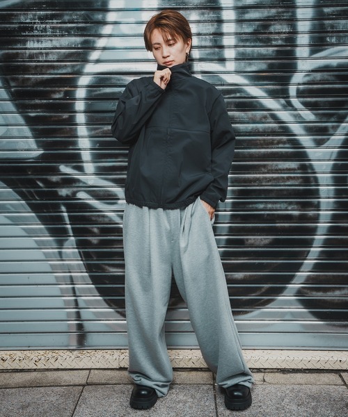 SIDEWAY STANCE（サイドウェイスタンス）の「【SIDEWAY STANCE】ポリワッシャー ブルゾン（ブルゾン・メンズ・カーキ/ブラック・SMALL/MEDIUM/LARGE/X-LARGE）」の15枚目の写真