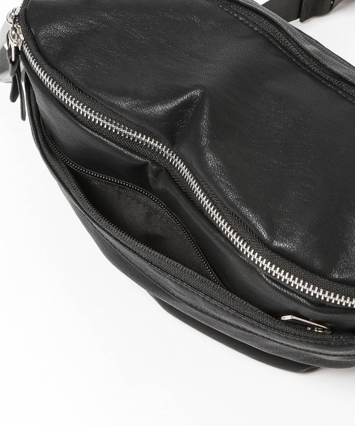 niko and...(ニコアンド)の「オリジナルテープロゴボディバッグ(ボディバッグ/ウエストポーチ・レディース・グレー/ブラック/カモフラージュ/ブラック系・0)」の17枚目の写真