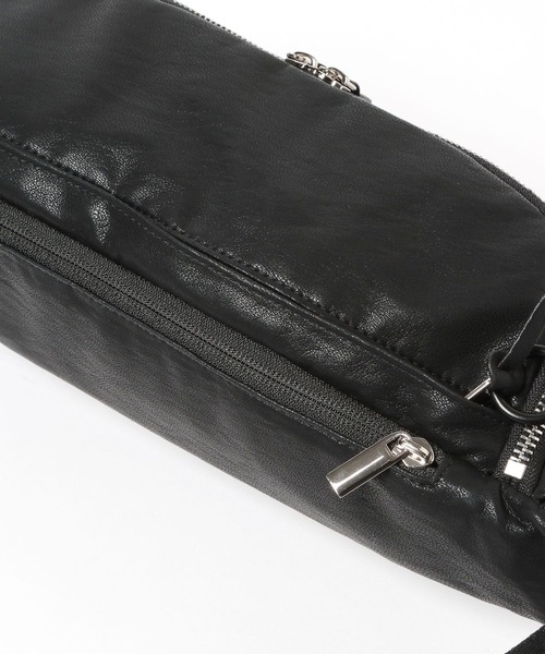 niko and...(ニコアンド)の「オリジナルテープロゴボディバッグ(ボディバッグ/ウエストポーチ・レディース・グレー/ブラック/カモフラージュ/ブラック系・0)」の20枚目の写真