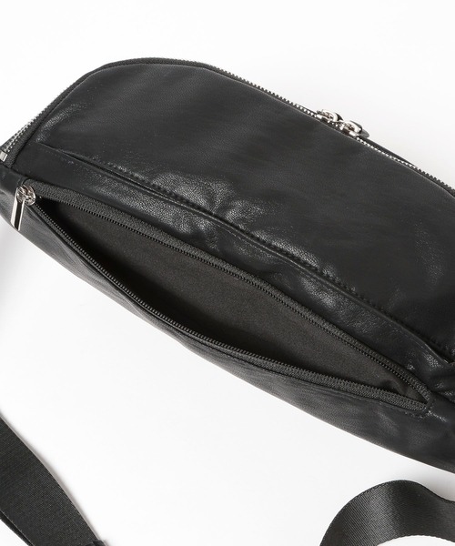 niko and...(ニコアンド)の「オリジナルテープロゴボディバッグ(ボディバッグ/ウエストポーチ・レディース・グレー/ブラック/カモフラージュ/ブラック系・0)」の21枚目の写真