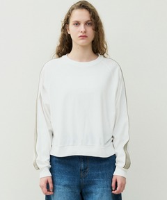 ラインスリーブプルオーバー