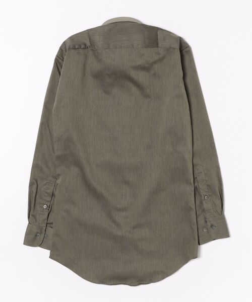 TOKYO SHIRTS(トウキョウシャツ)の「【超形態安定】 形態安定ノンアイロン ワイド 長袖ビジネスワイシャツ(ビジネスシャツ・メンズ・カーキ・首回り39cm-裄丈84cm/首回り39cm-裄丈80cm/首回り43cm-裄丈86cm/首回り43cm-裄丈82cm/首回り42cm-裄丈86cm/首回り42cm-裄丈82cm/首回り41cm-裄丈86cm/首回り41cm-裄丈82cm/首回り37cm-裄丈80cm)」の7枚目の写真