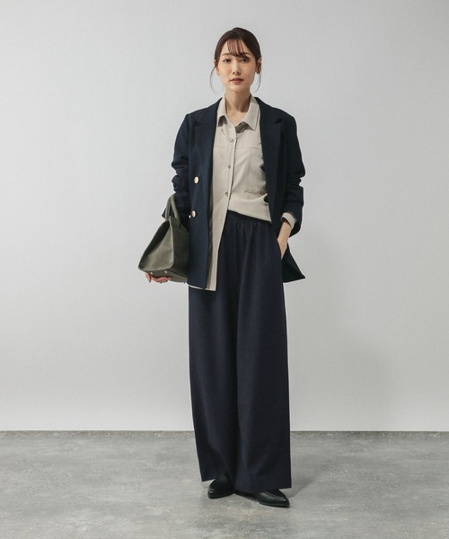 新品タグ付✨アパルトモン RAWTUS キモウ リラックスパンツ 36 セール】あったかリラックスワイドパンツ/591305（その他パンツ