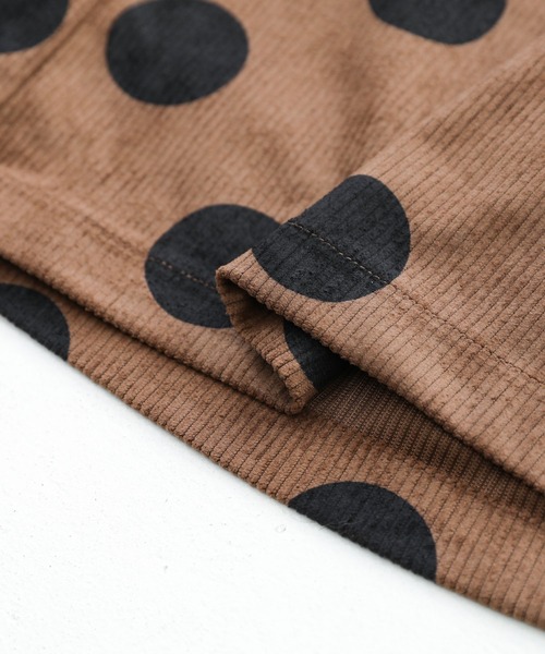 n'OrLABEL（ノアールレーベル）の「『ドットコーデュロイワイドパンツ』（その他パンツ・レディース・ブラック/ブラウン・FREE）」の19枚目の写真